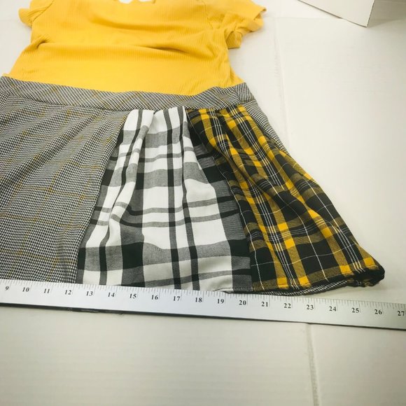 Wonder Nation Girl's Size Large 10-12 Plus Short Sleeve Dress Preowned - Picture 10 of 12